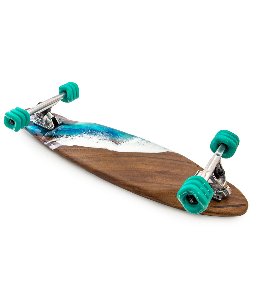 Koa-Resin Skateboard #007