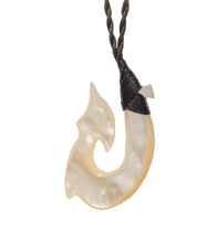Mother-of-Pearl Hook Pendant