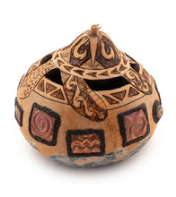 Art Gourd "Tribal Honu" by Tamsen Fox