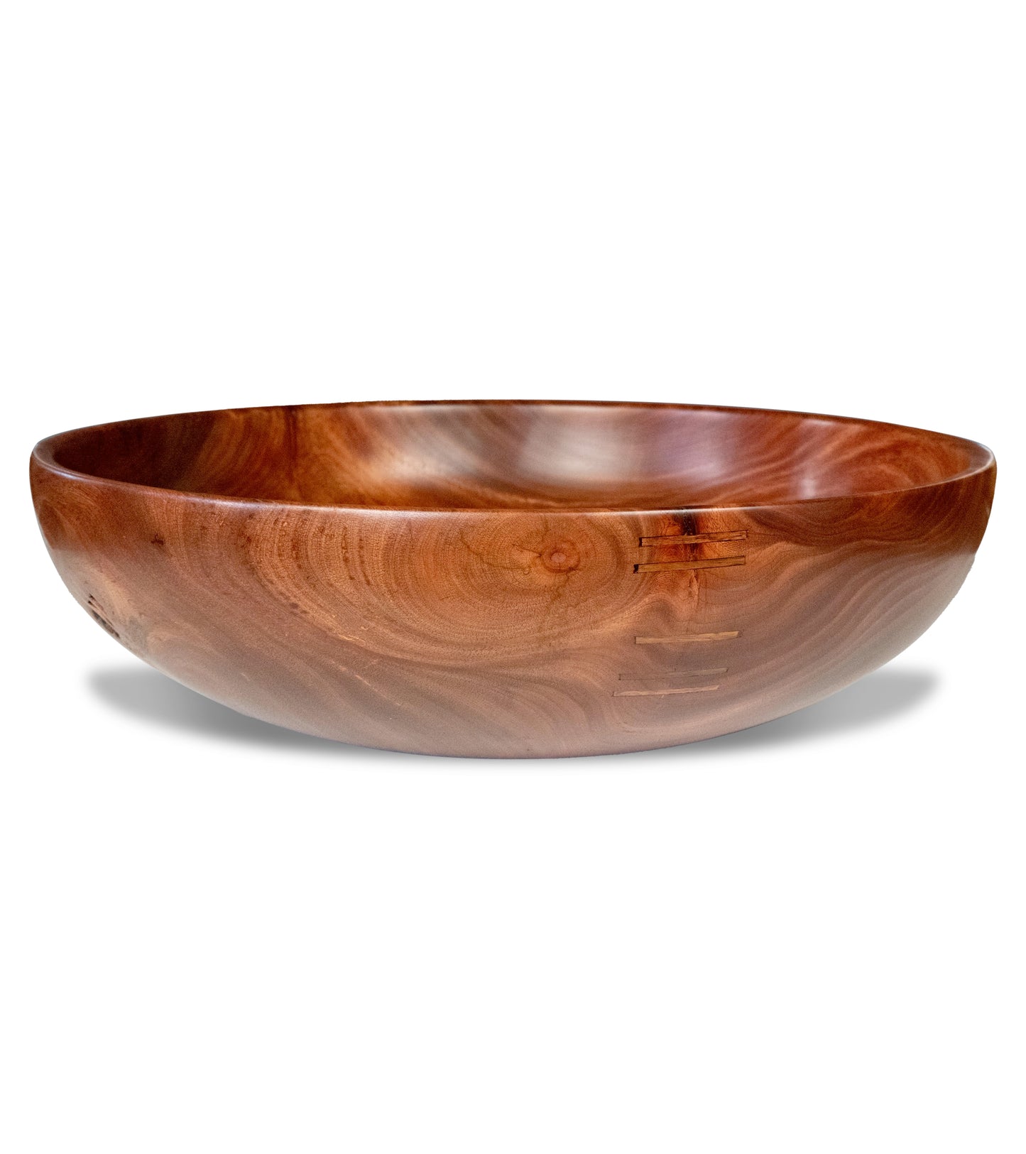 Kamani Wood with Koa Stitches #2206 by Aaron Hammer