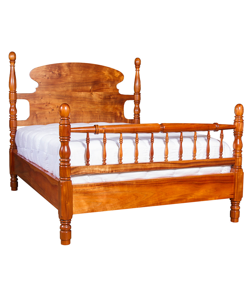 Cama con dosel Heritage Hi-Low Koa