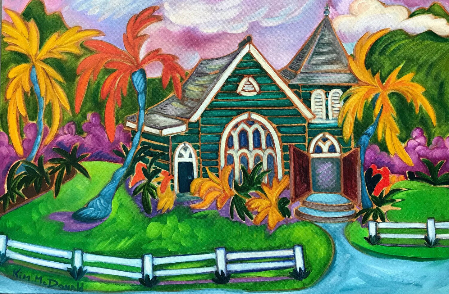 オリジナル絵画:キム・マクドナルド作「Keep the Faith」