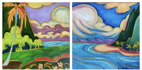 Original Painting: Waters View by Kim McDonald