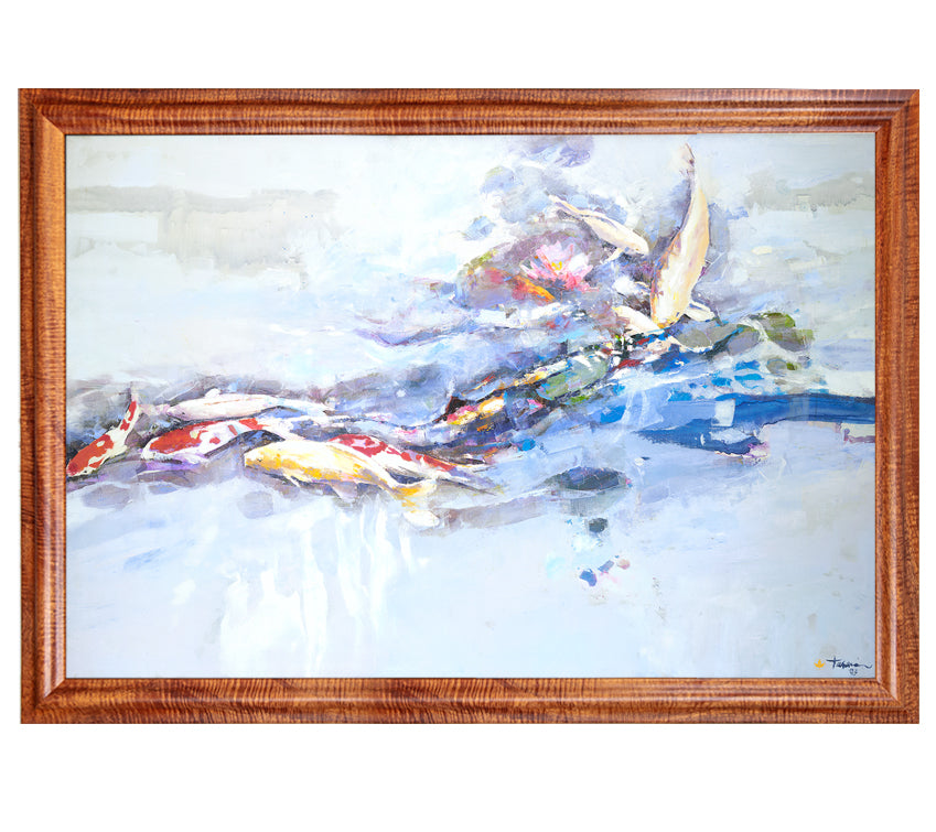 Koi (agua blanca) de Hiroshi Tagami