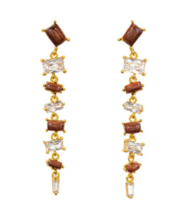 Koa CZ Earrings Koa Fine Jewelry - MJHC36027