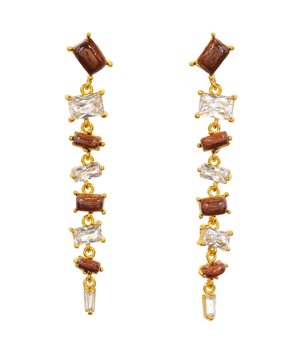 Koa CZ Earrings Koa Fine Jewelry - MJHC36027