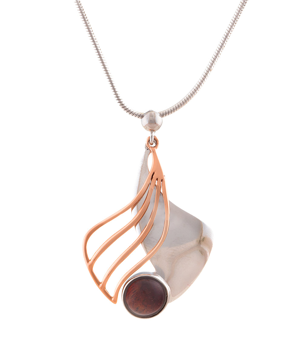 Collar de koa "Hokulea"