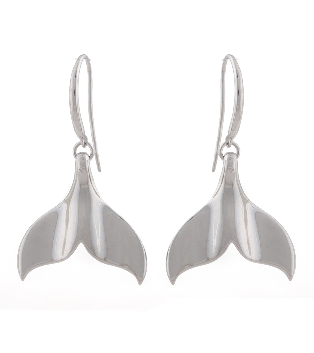 Pendientes de cola de ballena