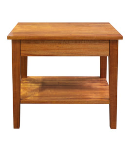 Plantation Nightstand, with Drawer and Shelf