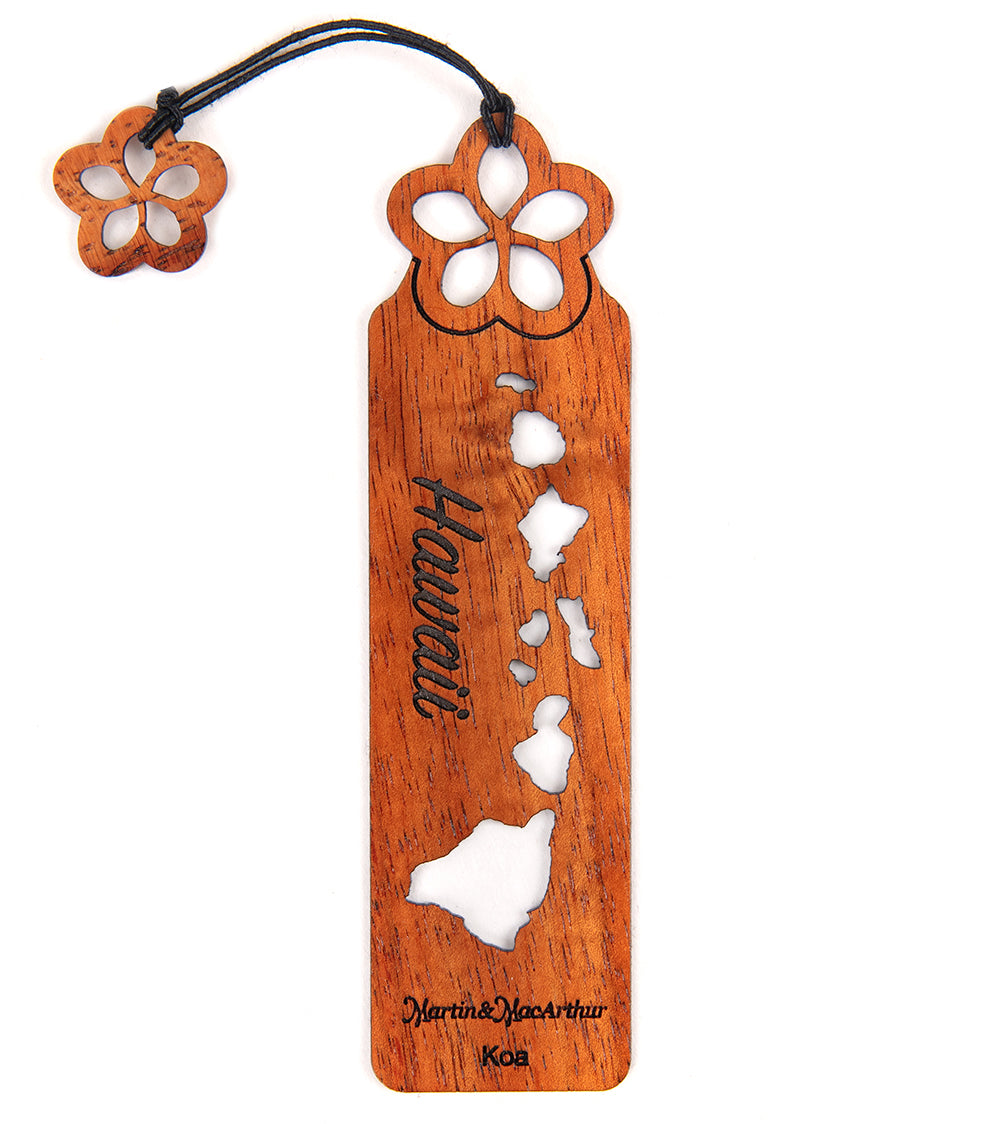 Koa Bookmark - Islands