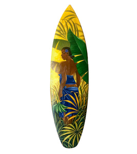 Surfboard "Green Bananas" by Tim Nguyen