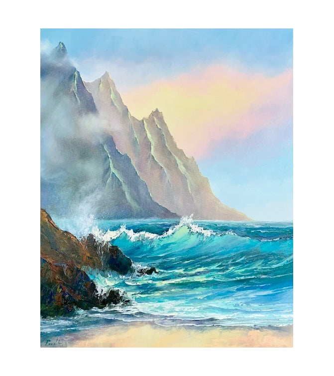 Original Painting: Napali by Michael Powell 24x30