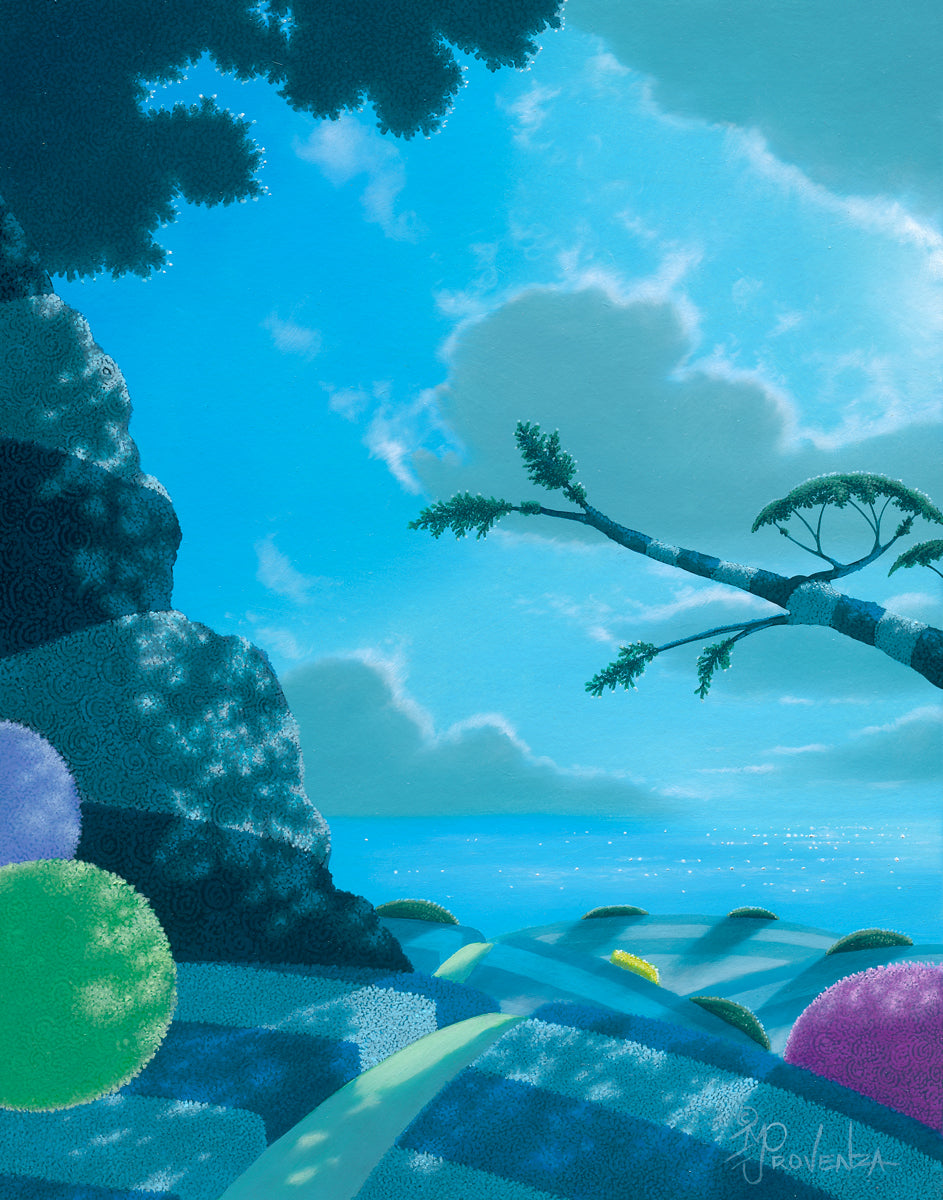 Pintura original: Resplandor de noches azules de Michael Provenza