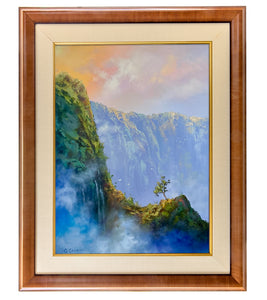 Original Painting: Rising Above the Mist by George Eguchi