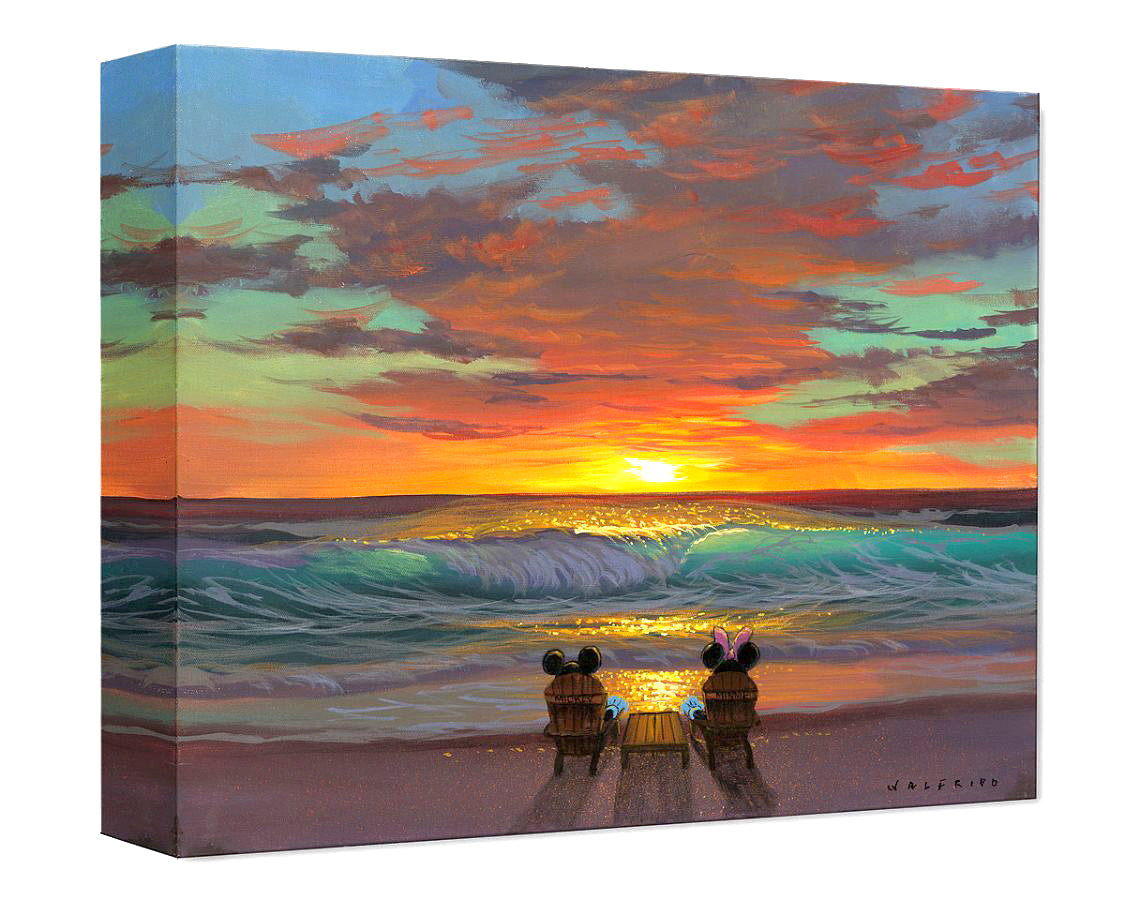 Sharing a Sunset by Walfrido Garcia