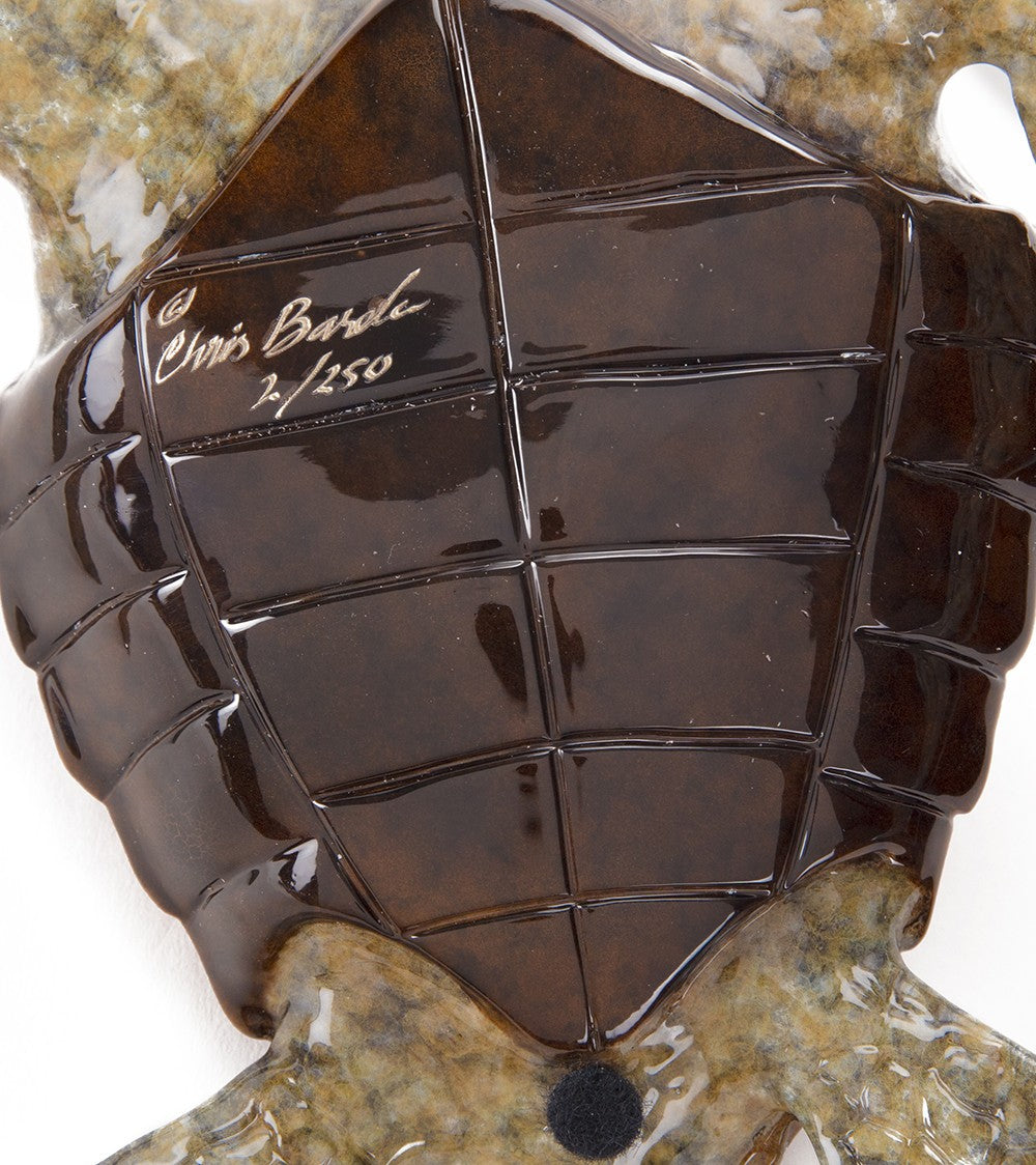 ブロンズ彫刻「ボイジャー - オレンジ」クリス・バレラ作