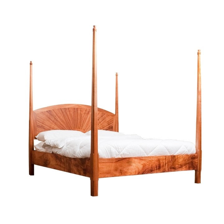 Lahiki Sunrise Grand Four Poster Koa Bed