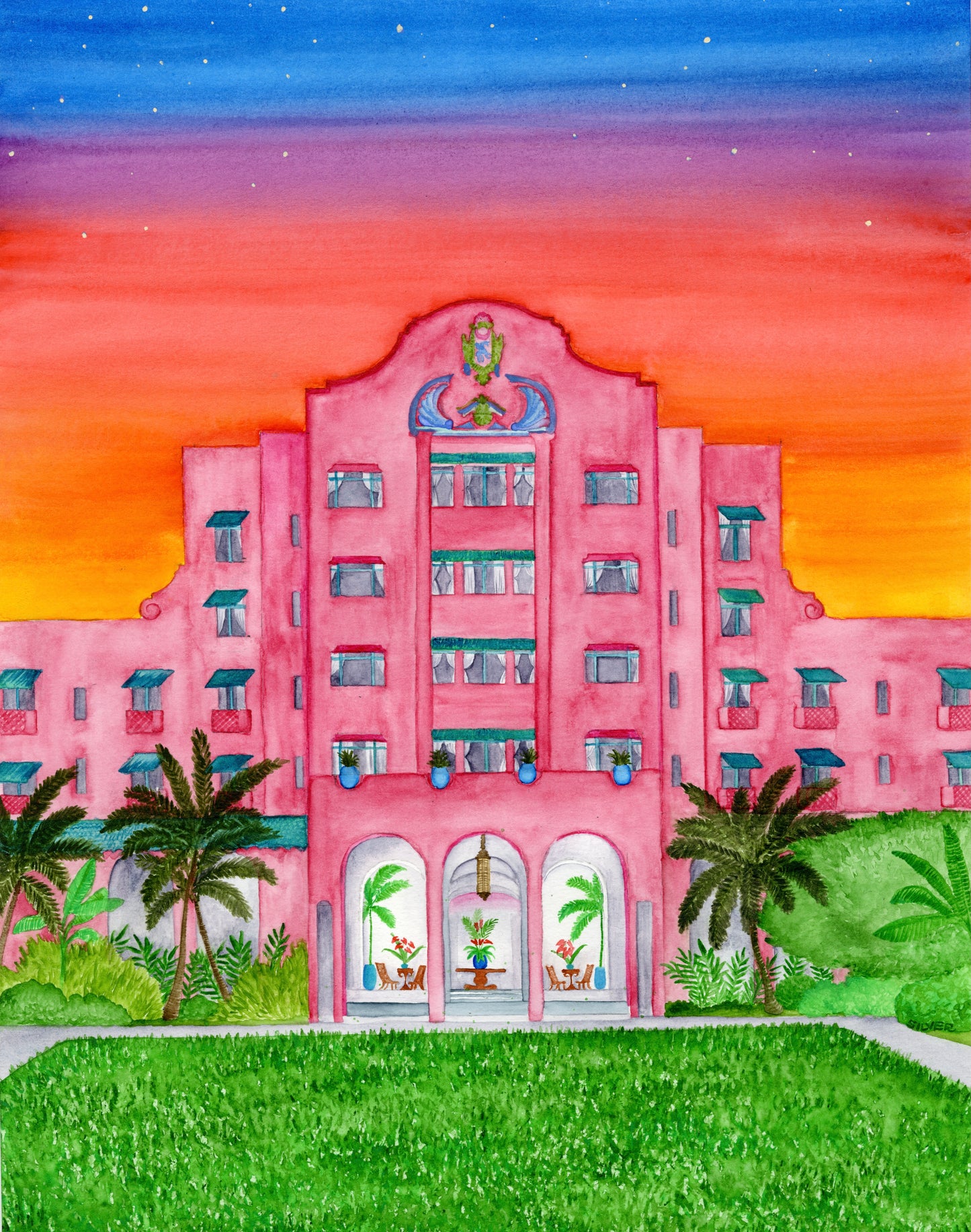 Royal Sunset by Chase Silver