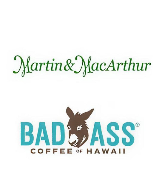 Martin & MacArthur, Bad Ass Coffee of Hawaii announce collaboration