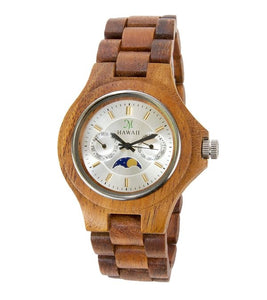 Innovative New Wood Watch Styles in Moon Phase and Mother of Pearl