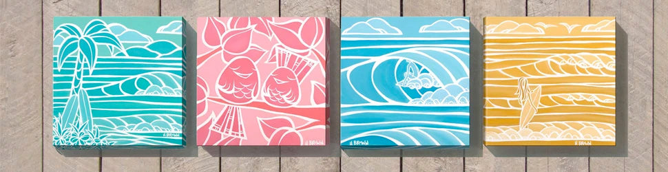 Heather Brown Open Edition Giclée Prints on Canvas