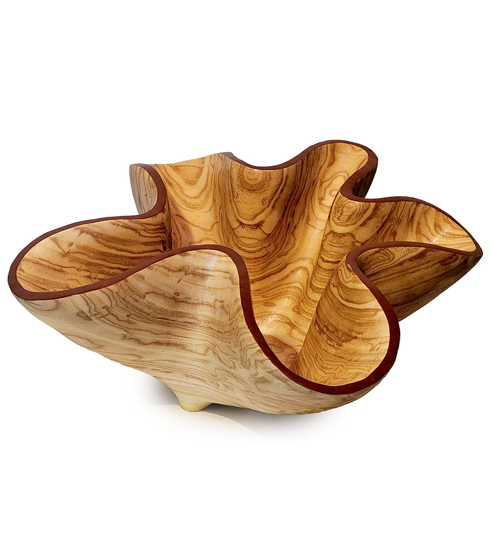 Vasija tallada "Cañón del Antílope" de Andy DiPietro