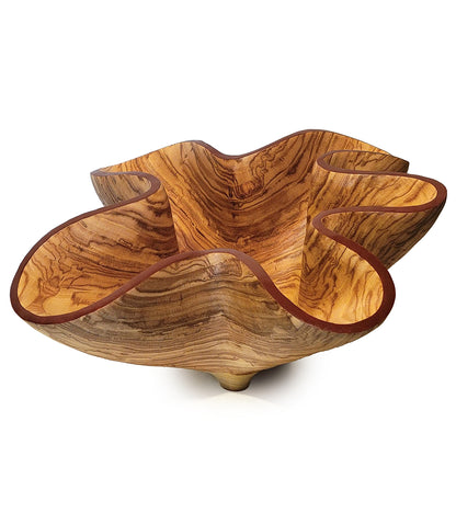 Vasija tallada "Cañón del Antílope" de Andy DiPietro