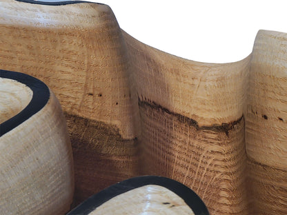 Vasija tallada "Cuenco de roble blanco" de Andy DiPietro