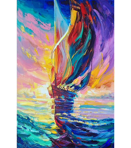 Sailing Splendor by Roman Czerwinski