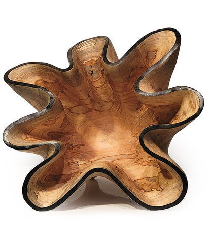 Vasija tallada "Ambrosía Azul" de Andy DiPietro