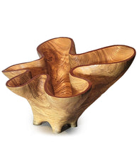 Carved Vessel "Canyon Flower II" by Andy DiPietro