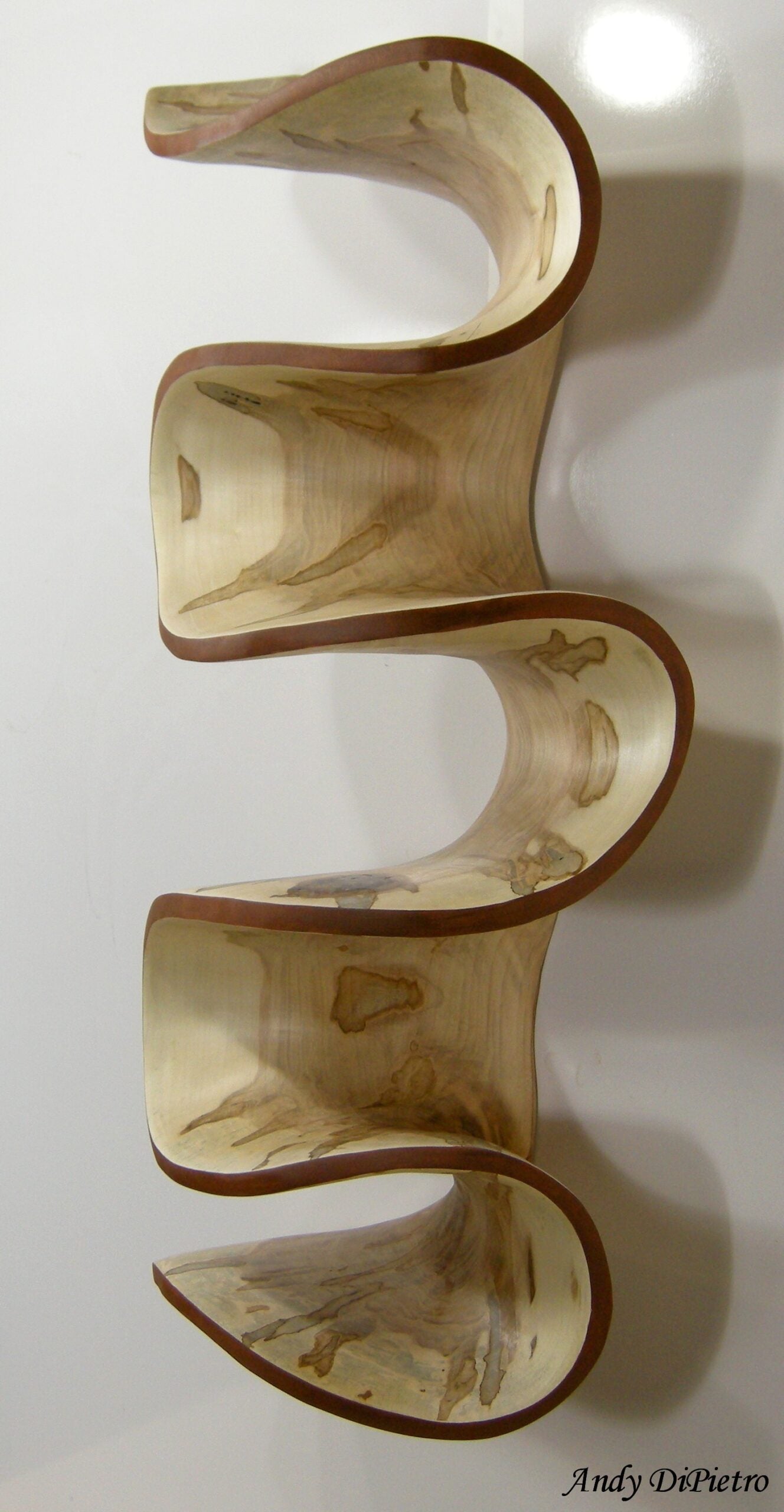 Escultura de pared "Concha de Fibonacci y Ambrosía" de Andy DiPietro