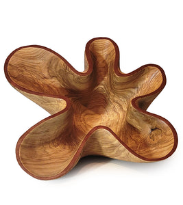 Carved Vessel "Canyon Flower II" by Andy DiPietro