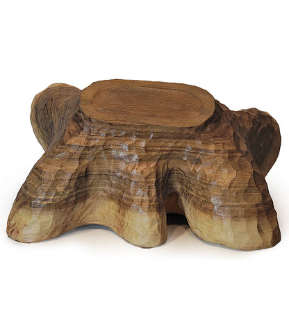 Vasija tallada "Nogal texturizado" de Andy DiPietro