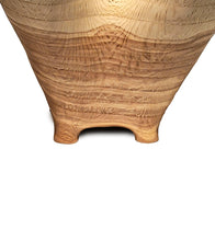 Carved Vessel "Undulating Oak Bowl" by Andy DiPietro