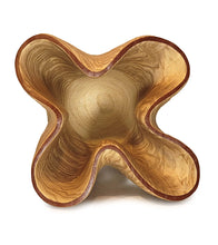 Carved Vessel "Undulating Oak Vase II" by Andy DiPietro