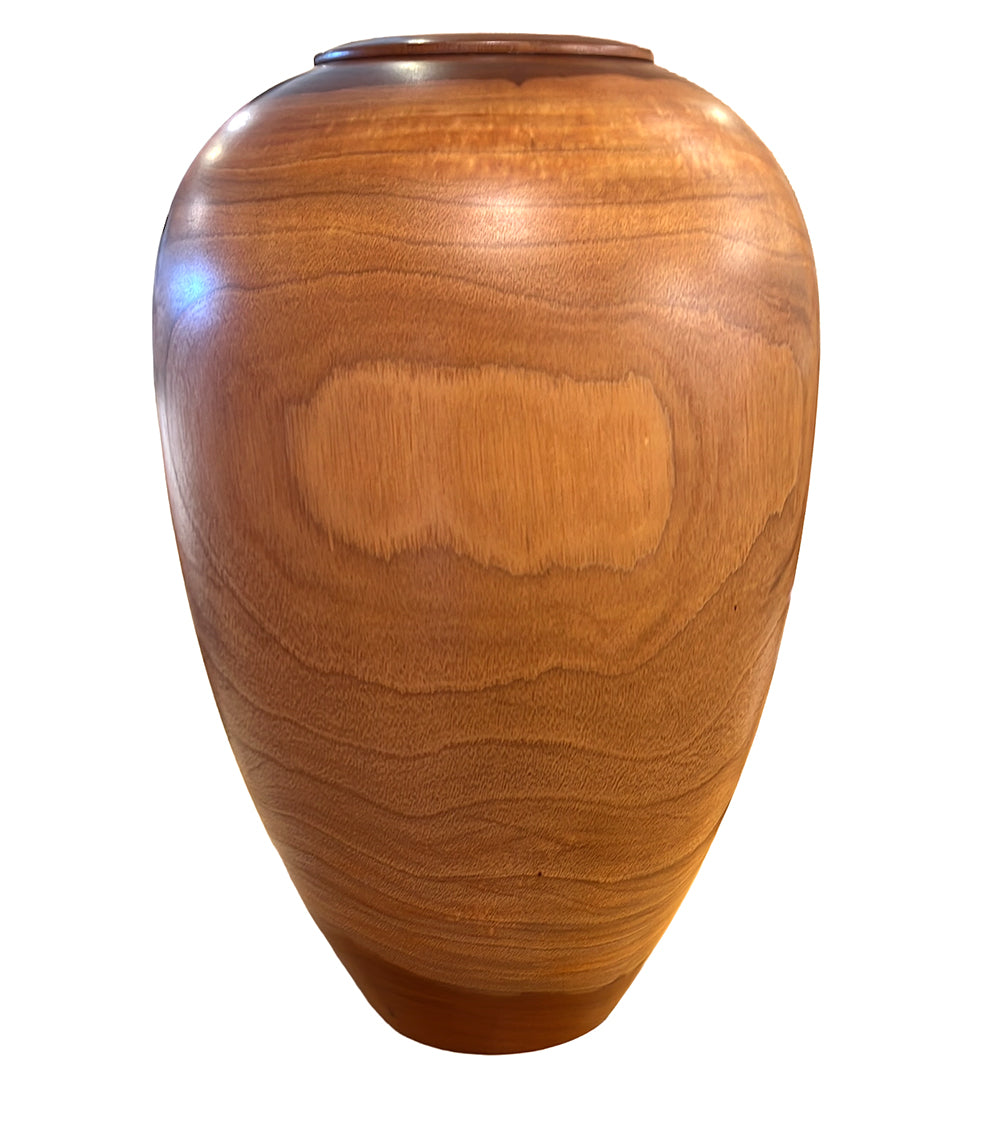 African Mahogany Vessel By Alex Franceschini