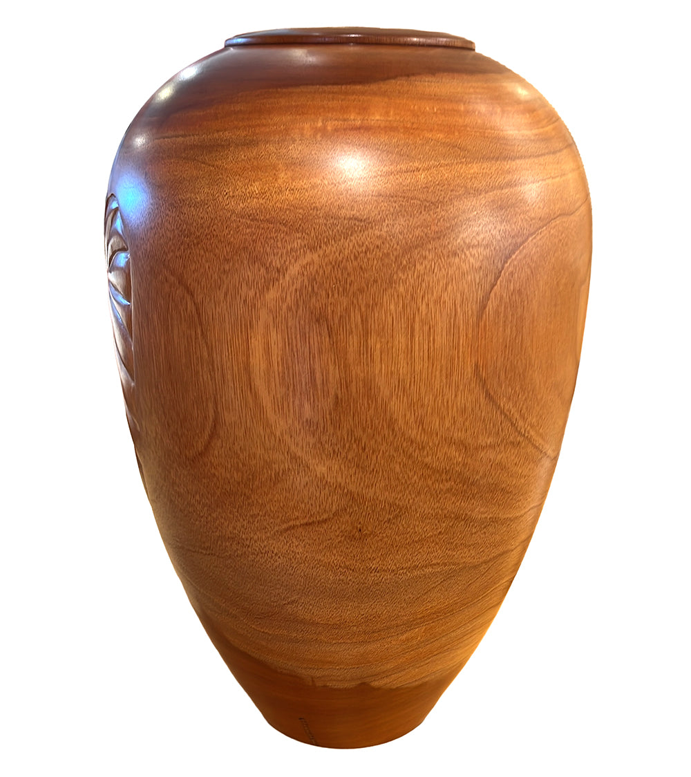 African Mahogany Vessel By Alex Franceschini