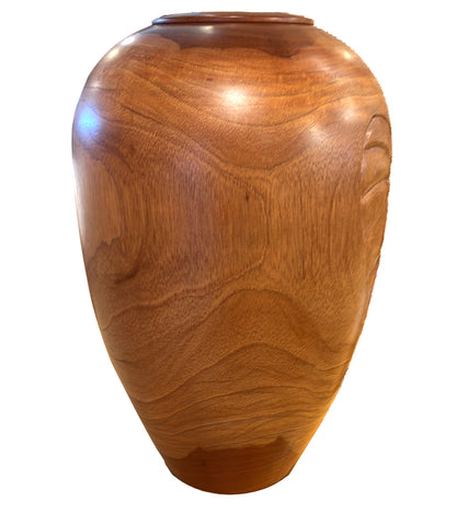 African Mahogany Vessel By Alex Franceschini