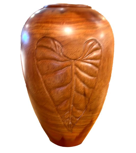 African Mahogany Vessel By Alex Franceschini