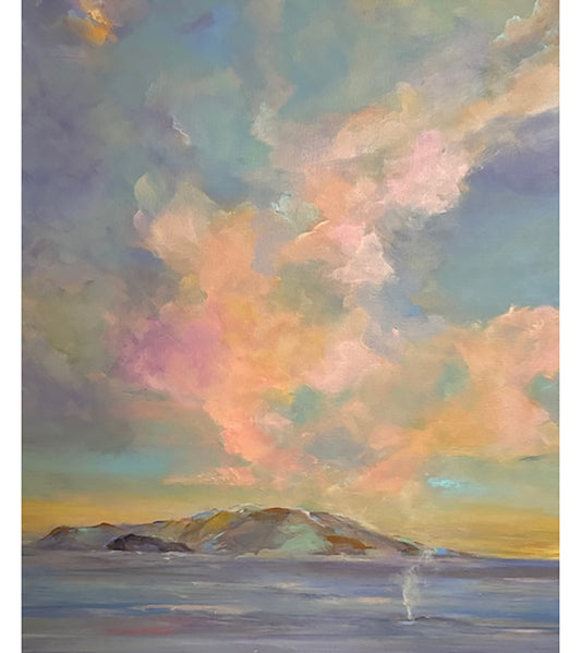 Secretos de la luna 12" x 12" de Sibet Alspaugh