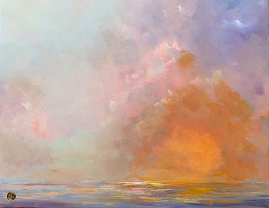 Regresando a los rincones de mi corazón 20" x 16" por Sibet Alspaugh