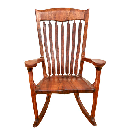 Curly Koa Rocking Chair By Alex Franceschini