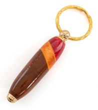 Honu Koa/Resin Key Ring (Various Colors) by Dale Dennison