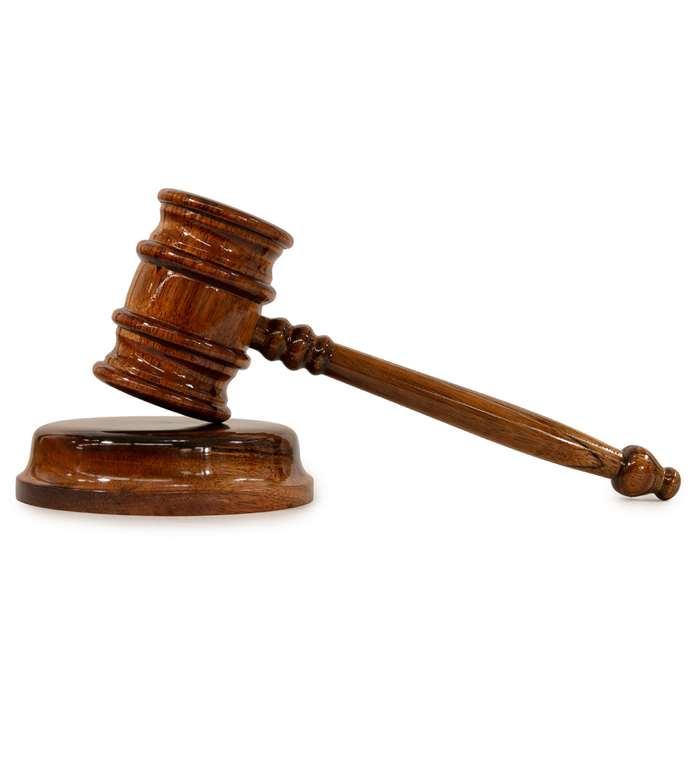 Koa Gavel & Sound Block