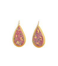 Dogwood Pink Teardrop Earrings