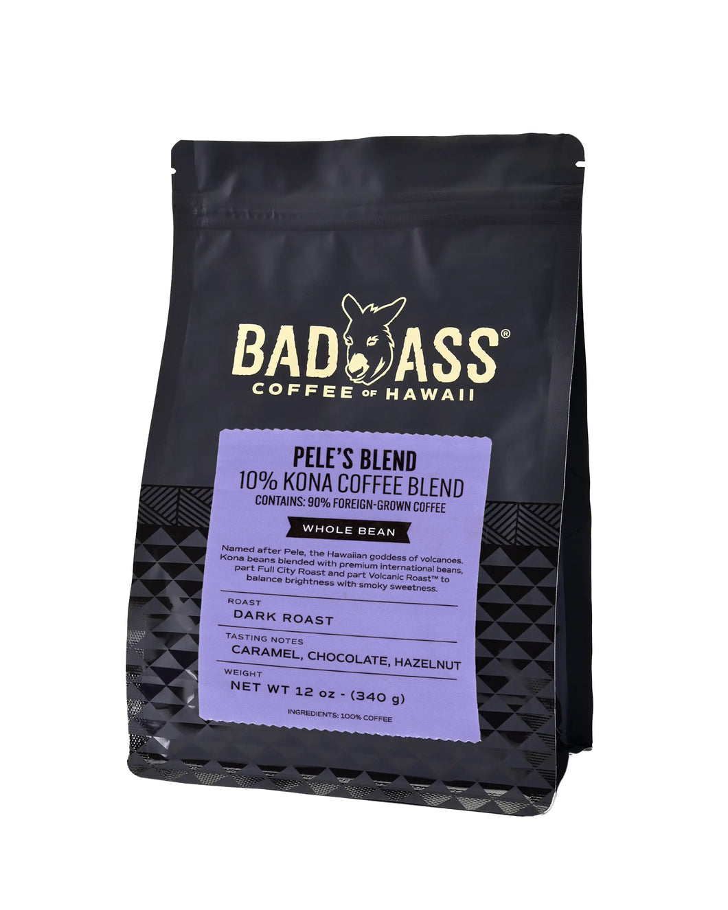 Peleʻs Blend Flavored Coffee by Bad Ass Coffee of Hawaii