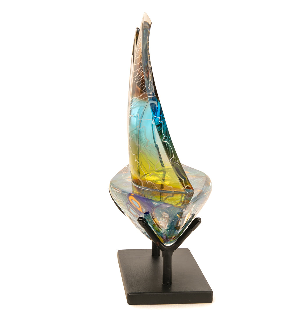 Glass "Sailboat" by Ben Silver