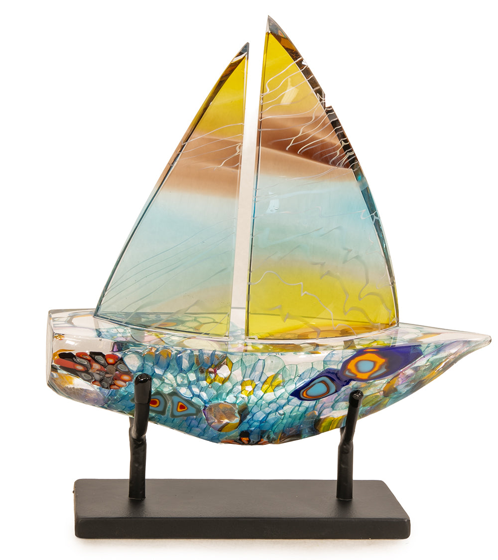 Glass "Sailboat" by Ben Silver