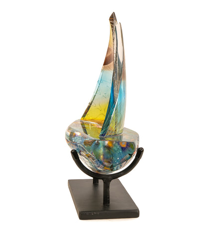 Glass "Sailboat" by Ben Silver